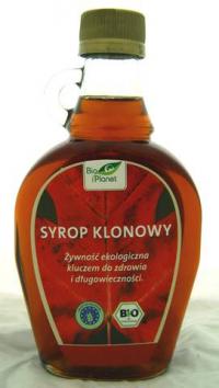 Bio syrop klonowy C 250ml Bio Planet