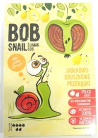 Bob snail jabłkowo - gruszkowe przekąski - żelki bez dodatku cukru 60g
