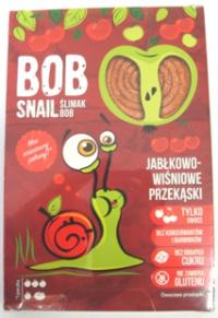Bob snail jabłkowo - wiśniowe przekąski - żelki bez dodatku cukru 60g