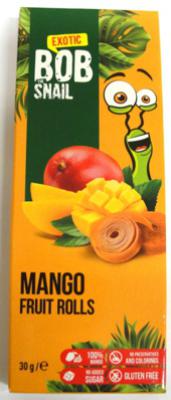 Bob snail mango przekąska - żelki bez dodatku cukru 30g