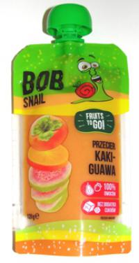 Bob snail przecier kaki - guawa bez dodatku cukru 120g