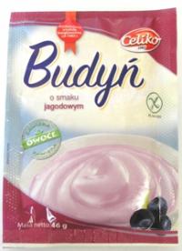 Budyń jagodowy bezglutenowy w proszku 46g Celiko