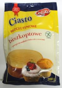Celiko ciasto biszkoptowe bezglutenowe 200g - koncentrat