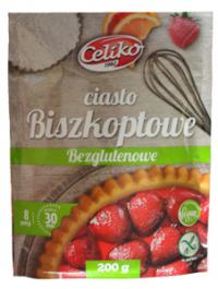 Celiko ciasto biszkoptowe bezglutenowe 200g - koncentrat