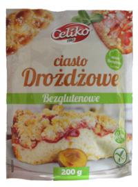 Celiko ciasto drożdżowe bezglutenowe z drożdżami 200g - koncentrat