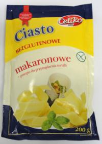 Celiko ciasto makaronowe bezglutenowe 200g - koncentrat