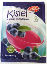 Celiko kisiel jagodowy naturalnie barwiony 45g
