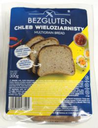 Chleb wieloziarnisty bezglutenowy 300g Bezgluten