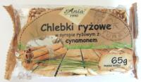 Chlebki ryżowe cynamonowe w syropie ryżowym 65g Ania