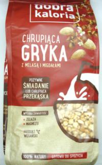 Chrupiąca gryka z melasą i migdałami 100g M. Kubara