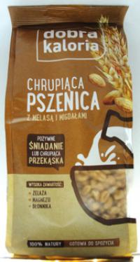 Chrupiąca pszenica z melasą i migdałami 120g Kubara