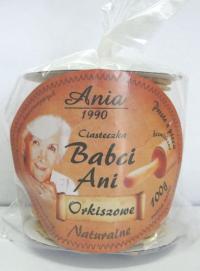 Ciasteczka Babci Ani orkiszowe naturalne bez cukru 100g Ania