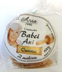Ciasteczka Babci Ani owsiane z makiem 100g Ania
