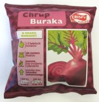 Crispy chrupiące plasterki buraka o smaku winegret 18g Crispy