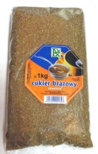 Cukier brązowy złocisty 1 kg (czeski) Radix-Bis