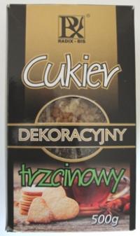 Cukier dekoracyjny trzcinowy 500g Radix-Bis