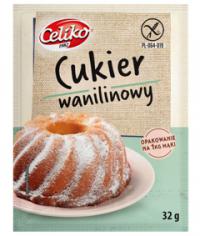 Cukier wanilinowy bezglutenowy 32g Celiko