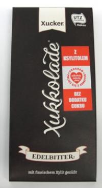 Czekolada deserowa słodzona ksylitolem 100g Xucker
