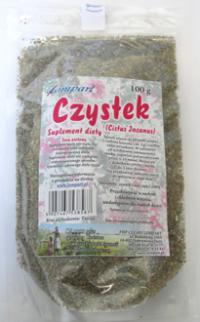 Czystek susz suplement diety 100g Lompart