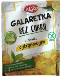 Galaretka o smaku cytrynowym bez cukru 14g Celiko