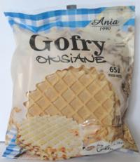 Gofry owsiane bez dodatku cukru 65g Ania