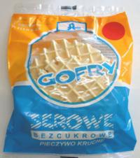 Gofry serowe bezcukrowe 65g Ania