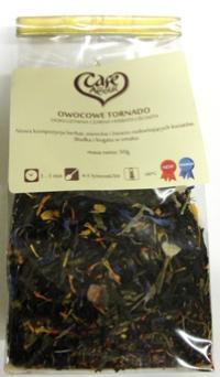 Herbata czarna i zielona owocowe tornado 50g Cafe Creator