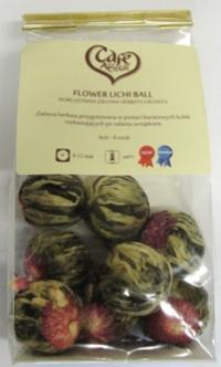 Herbata zielona flower lichi ball 50g Cafe