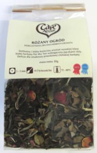 Herbata zielona różany ogród 30g Cafe Creator