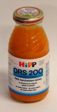 Hip ORS 200 kleik marchwiowo-ryżowy 0,2l