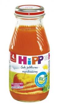 Hipp sok jabłkowo - marchwiowy bio 0,2l