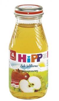 Hipp sok jabłkowo-winogornowy bio 0,2l