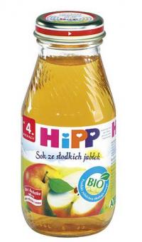 Hipp sok ze słodkich jabłek bio 0,2l