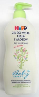 Hipp żel do mycia ciała i włosów 400ml