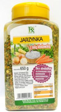 Jarzynka z solą kłodawską 650g Radix-Bis