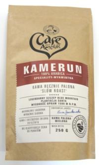 Kawa palona mielona arabica 100% Kamerun 250g Cafe Creator