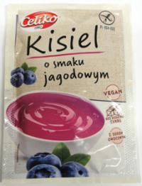 Kisiel jagodowy bezglutenowy 40g Celiko