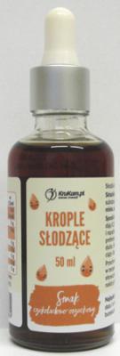 Krople słodzące na bazie sukralozy o smaku czekoladowo-orzechowym 50ml Krukam