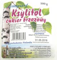 Ksylitol - cukier brzozowy 500g Lompart (Finlandia)