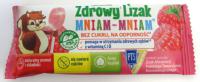 Lizak mniam - mniam o smaku malinowym bezglutenowy, bez dodatku cukru 6g Starpharma