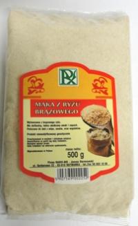 Mąka z ryzu brązowego 500g Radix-Bis