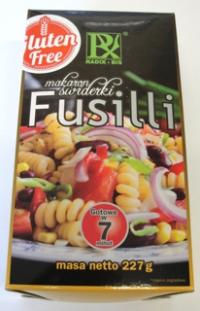 Makaron z komosy świderki bezglutenowy 227g Radix-Bis