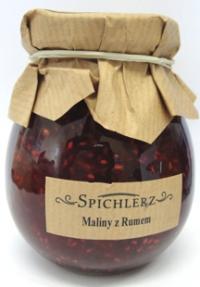 Maliny z rumem 330g Spichlerz