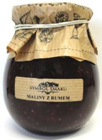 Maliny z rumem 300g Symbol Smaku