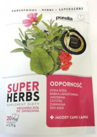Mieszanka ziół do zaparzania - odporność 20 x 1,75g Purella