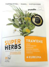 Mieszanka ziół do zaparzania - trawienie 20 x 1,75g Purella