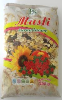 Musli żurawinowe 400g Radix-Bis