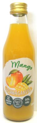 Napój z jabłek, mango i ashwagandy bez cukru 250ml Premium Rosa