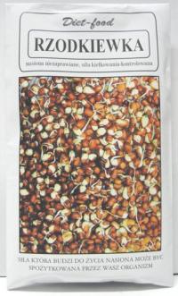 Nasiona do kiełkowania rzodkiewka 80g