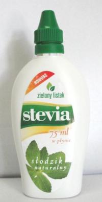 Naturalny słodzik w płynie stevia 75 ml Domos